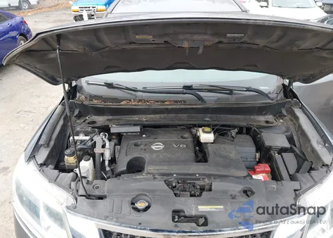 2015 Nissan Pathfinder Sv из США, поврежденный, VIN 5N1AR2MM0FC717407